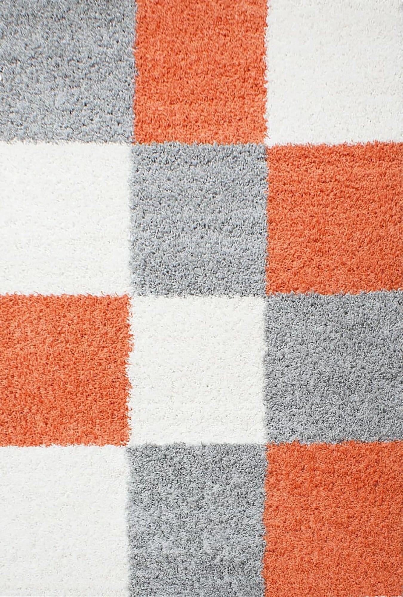 Grid Checkered Chic Floor Rug