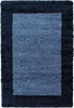 Bordered Rug Navy 