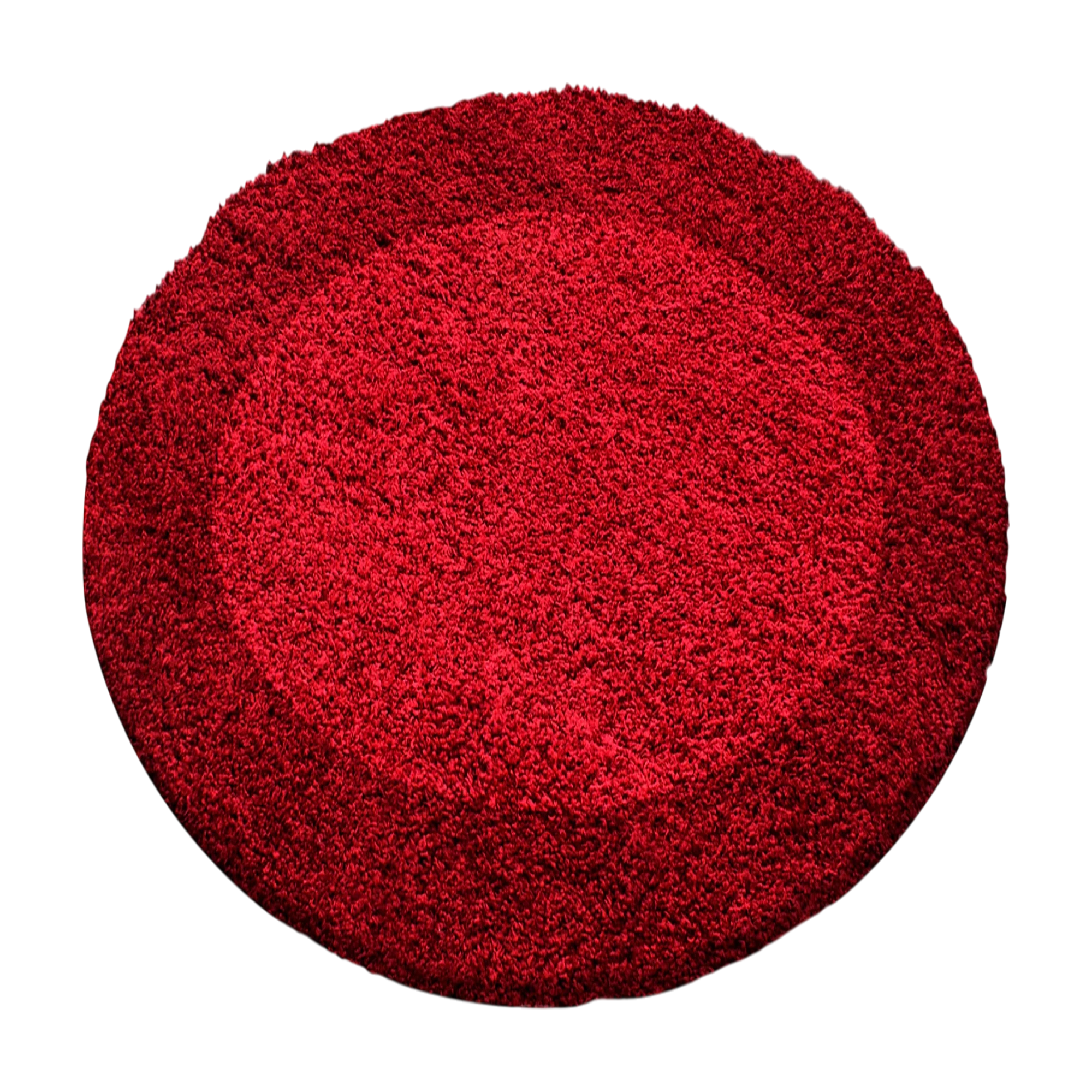 Bordered Rug Red