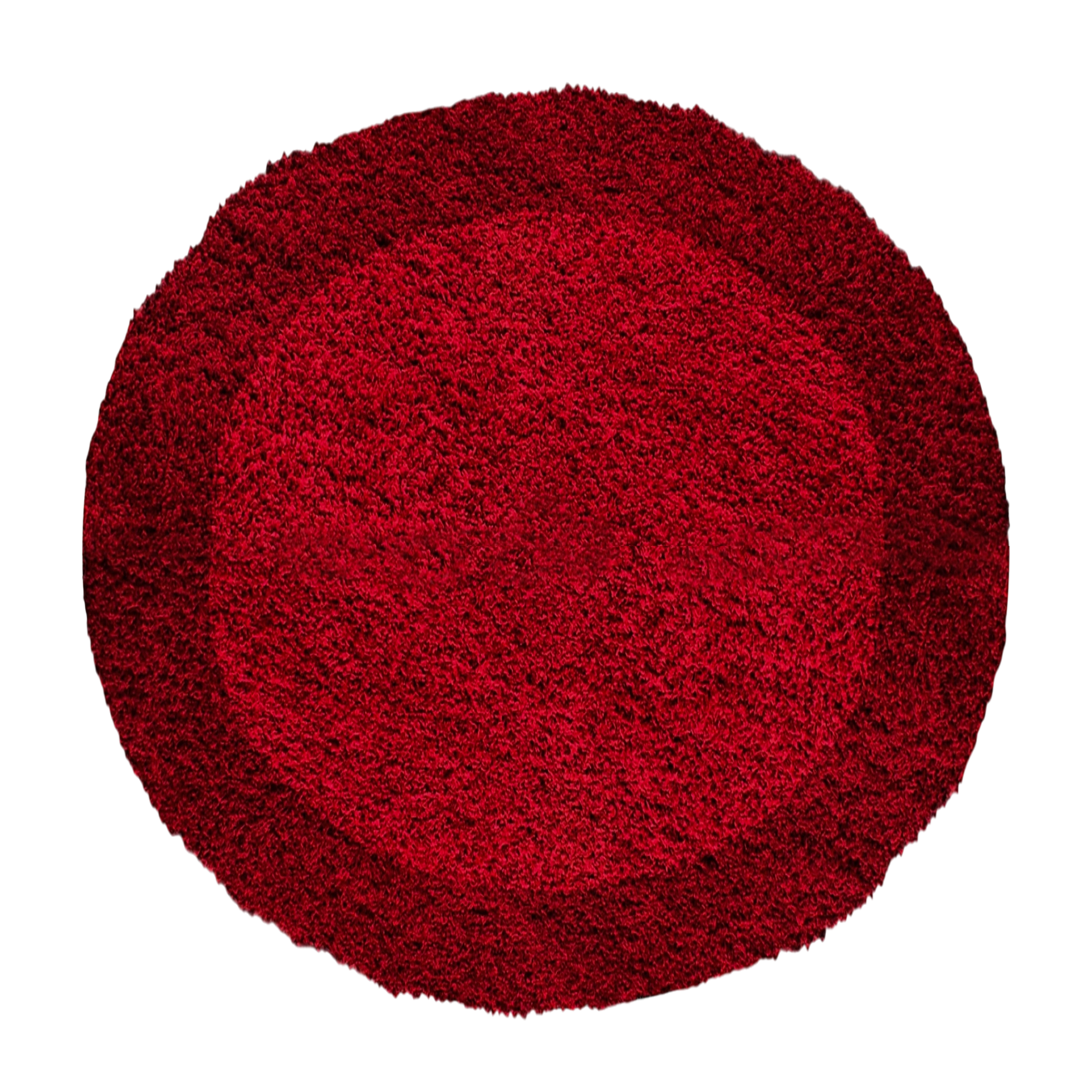 Moderner Eleganter Teppich mit Bordüre | Rot