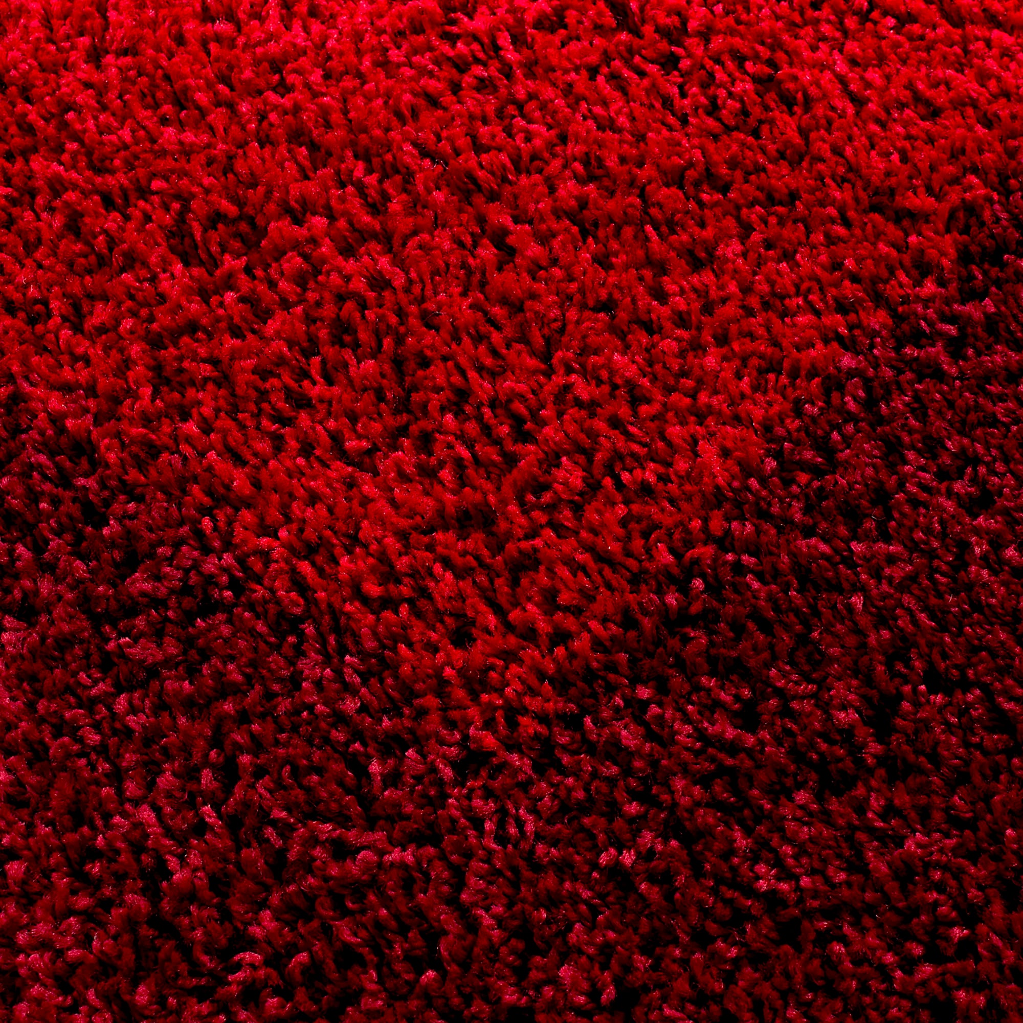 Bordered Rug Red