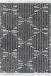 Geometric Anthracite Elegance Rug Anthracite