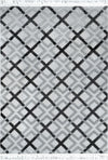 Cross Weave Anthracite Rug Anthracite