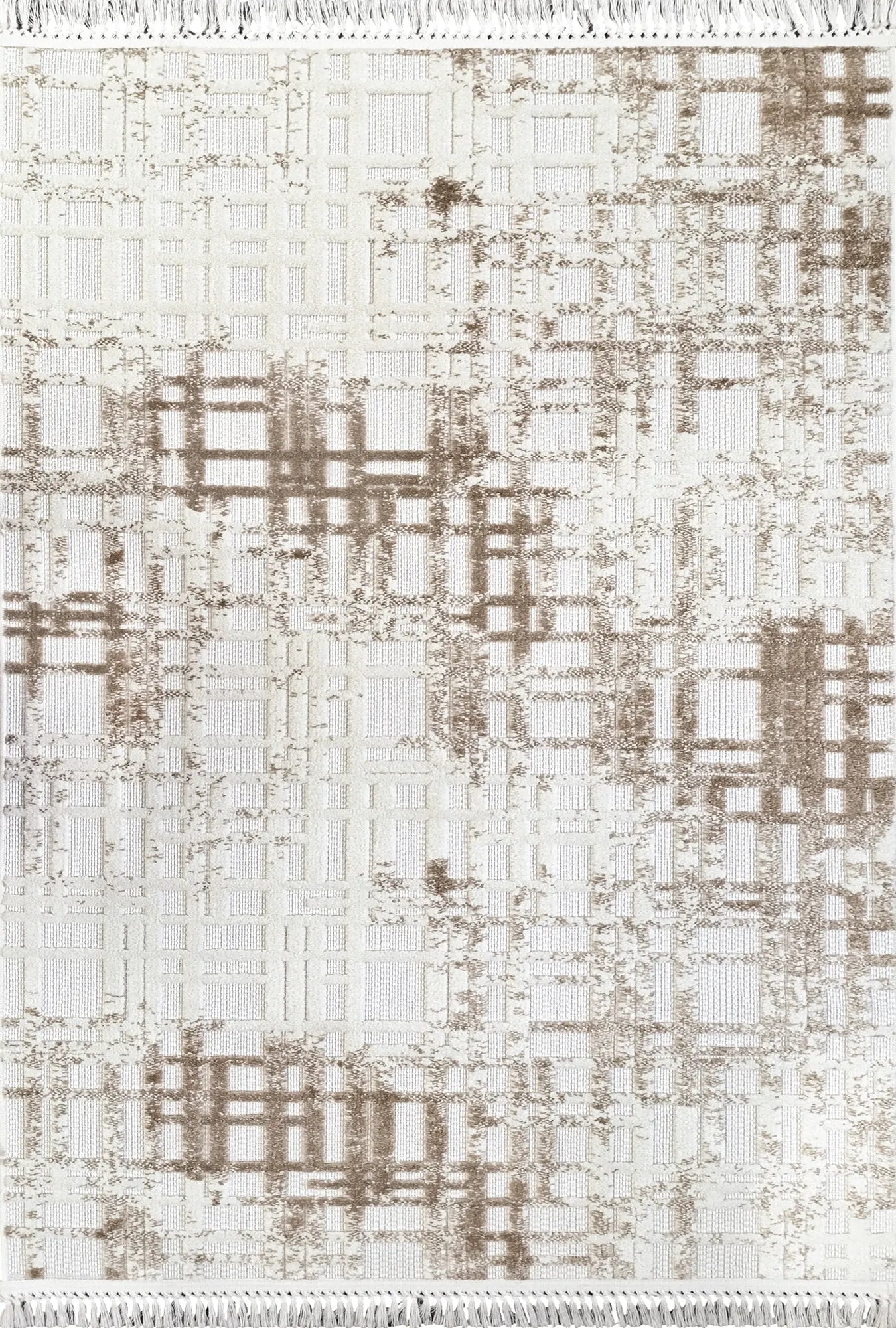 Square Symphony Beige Rug - Bella Rugs
