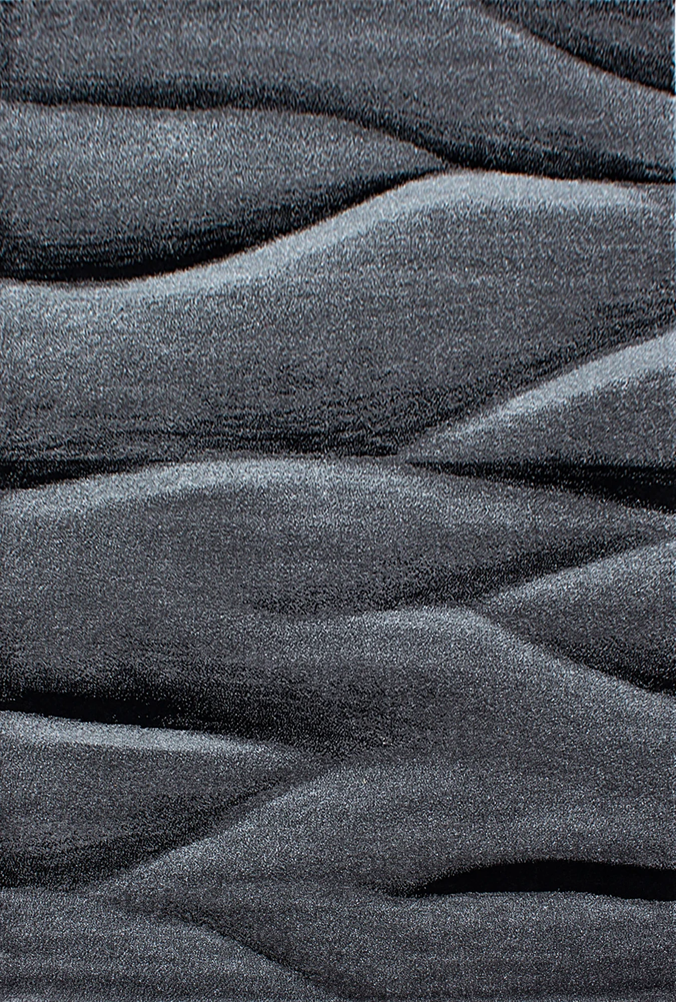 Ombre Rug Black
