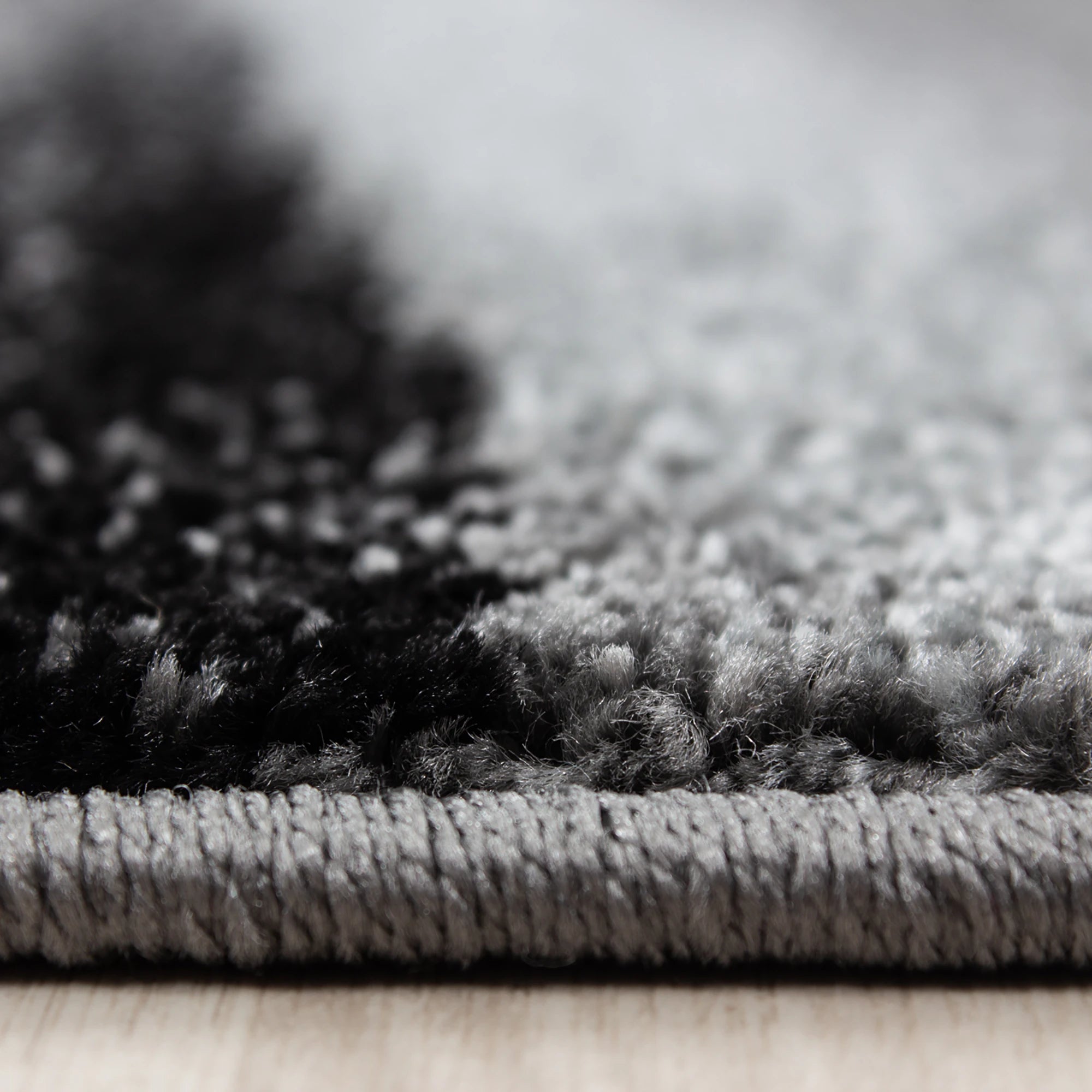 Ombre Rug Black
