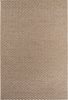 Teppich mit Karomuster und Schachbrettmuster in Beige 
