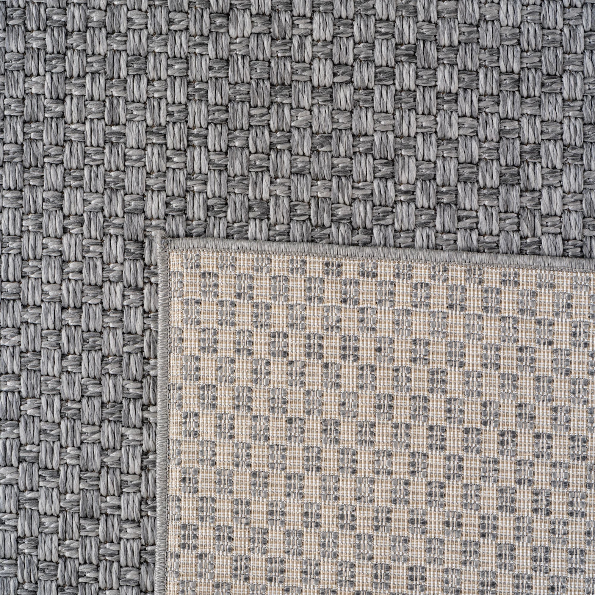 Plaid Grid Rug