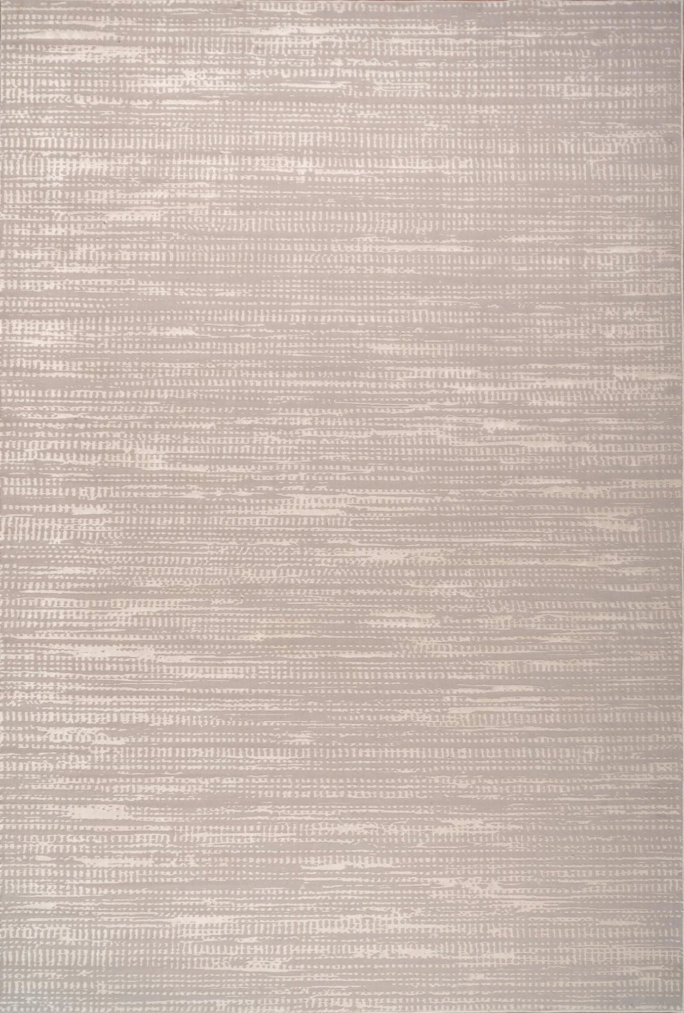 Dusty Taupe Linear Texture Rug