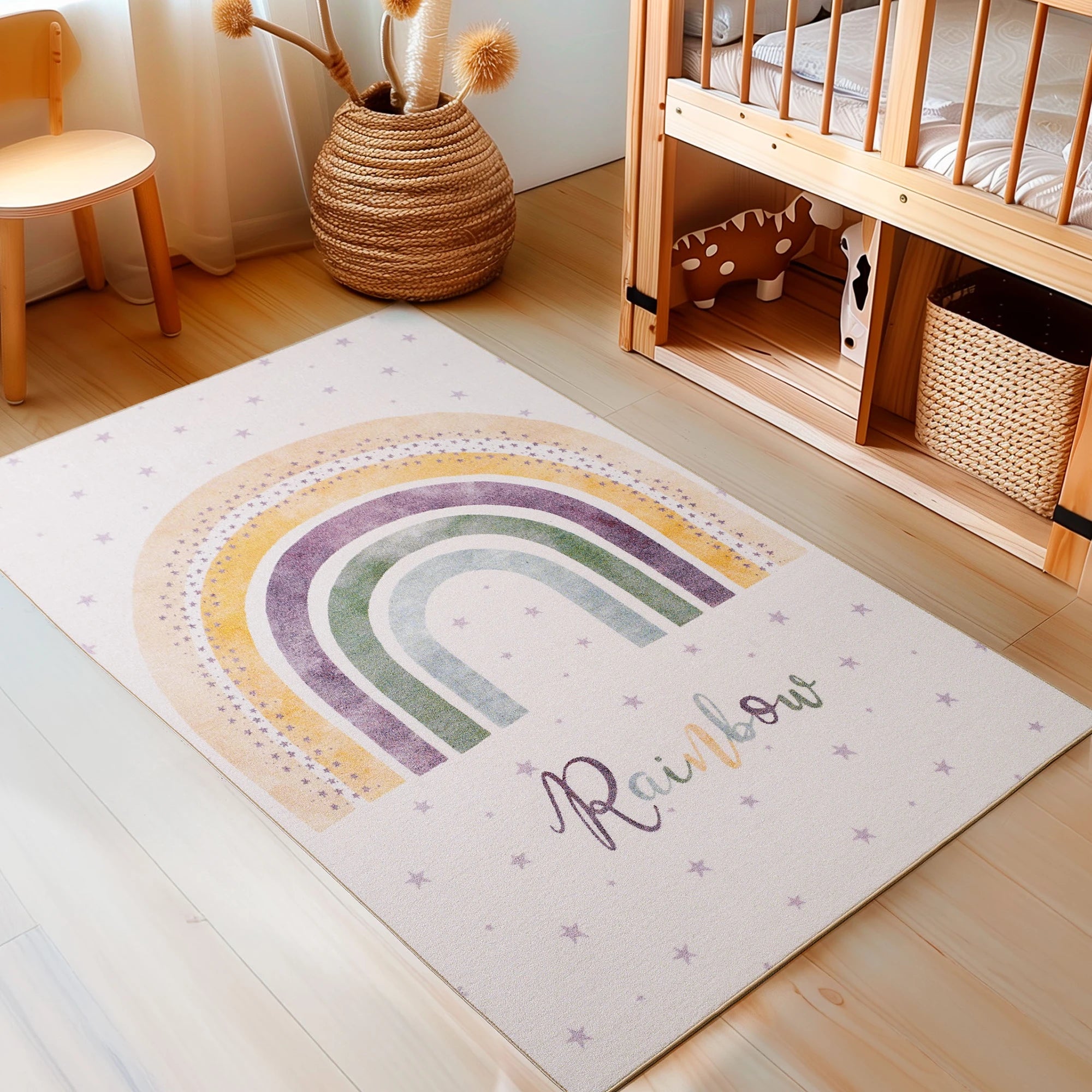 Rainbow Rug Cream
