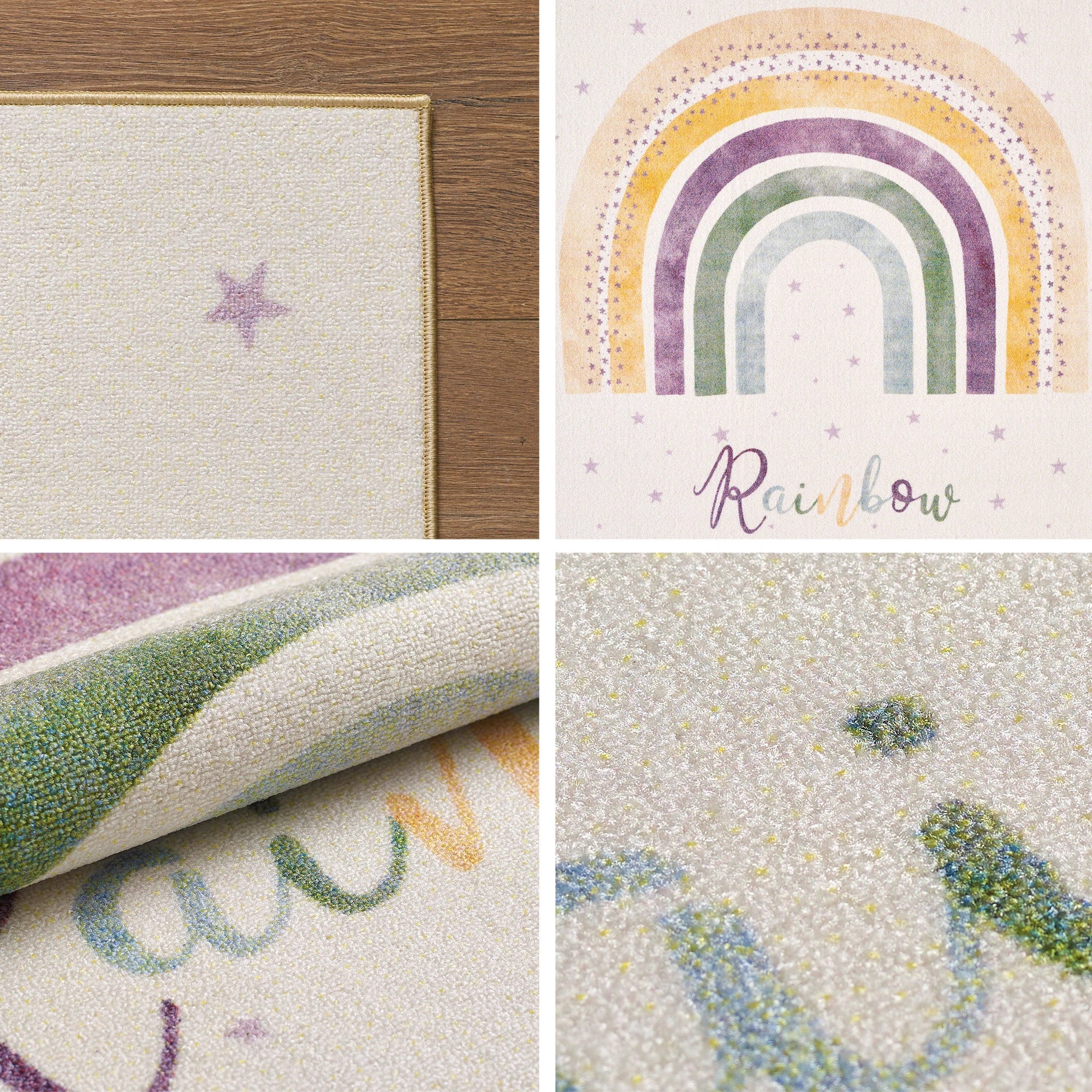 Rainbow Rug Cream