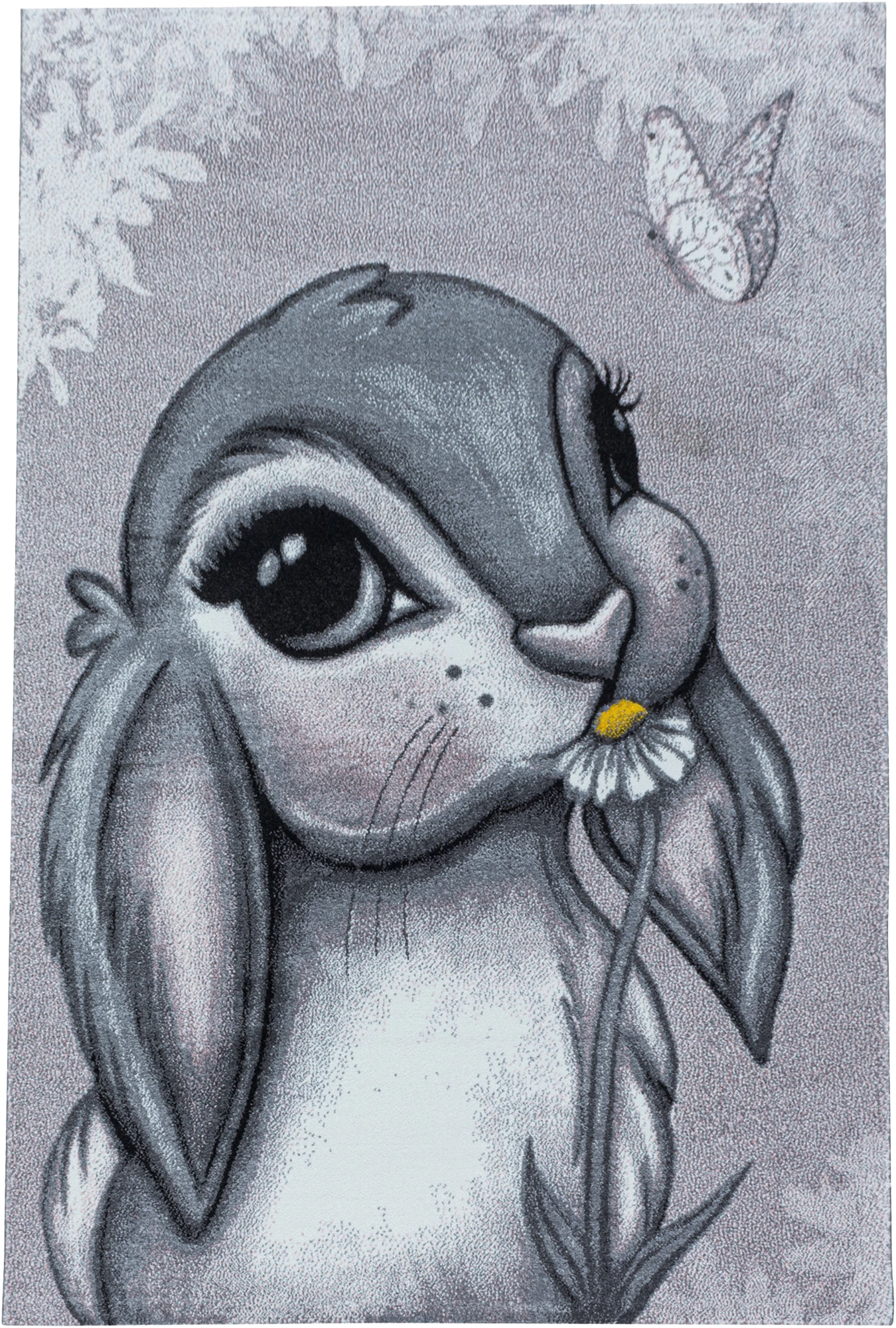 Rabbit Rug Pink