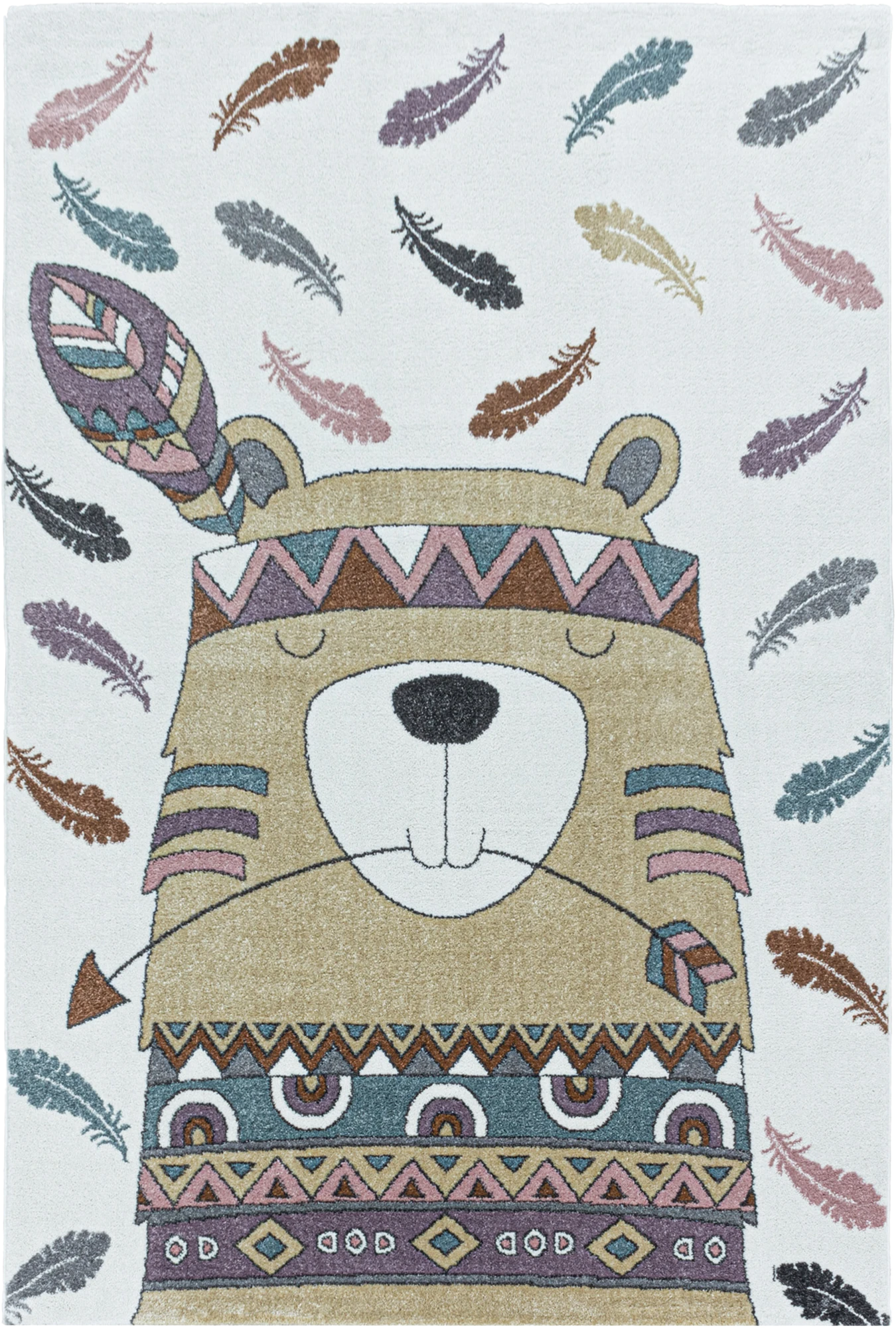 Bear Stylish Area Rug Modern