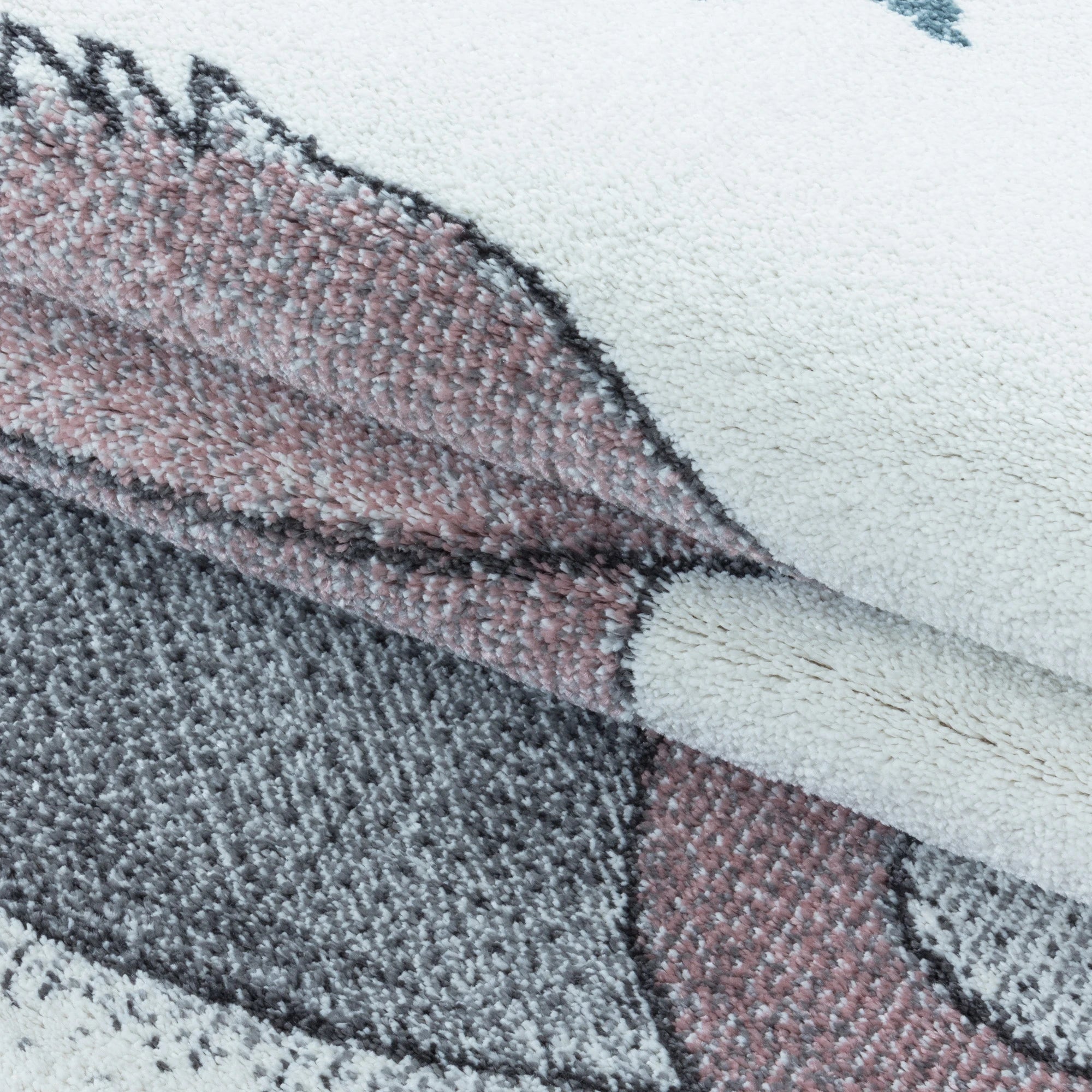 Dinosaur Rug Pink