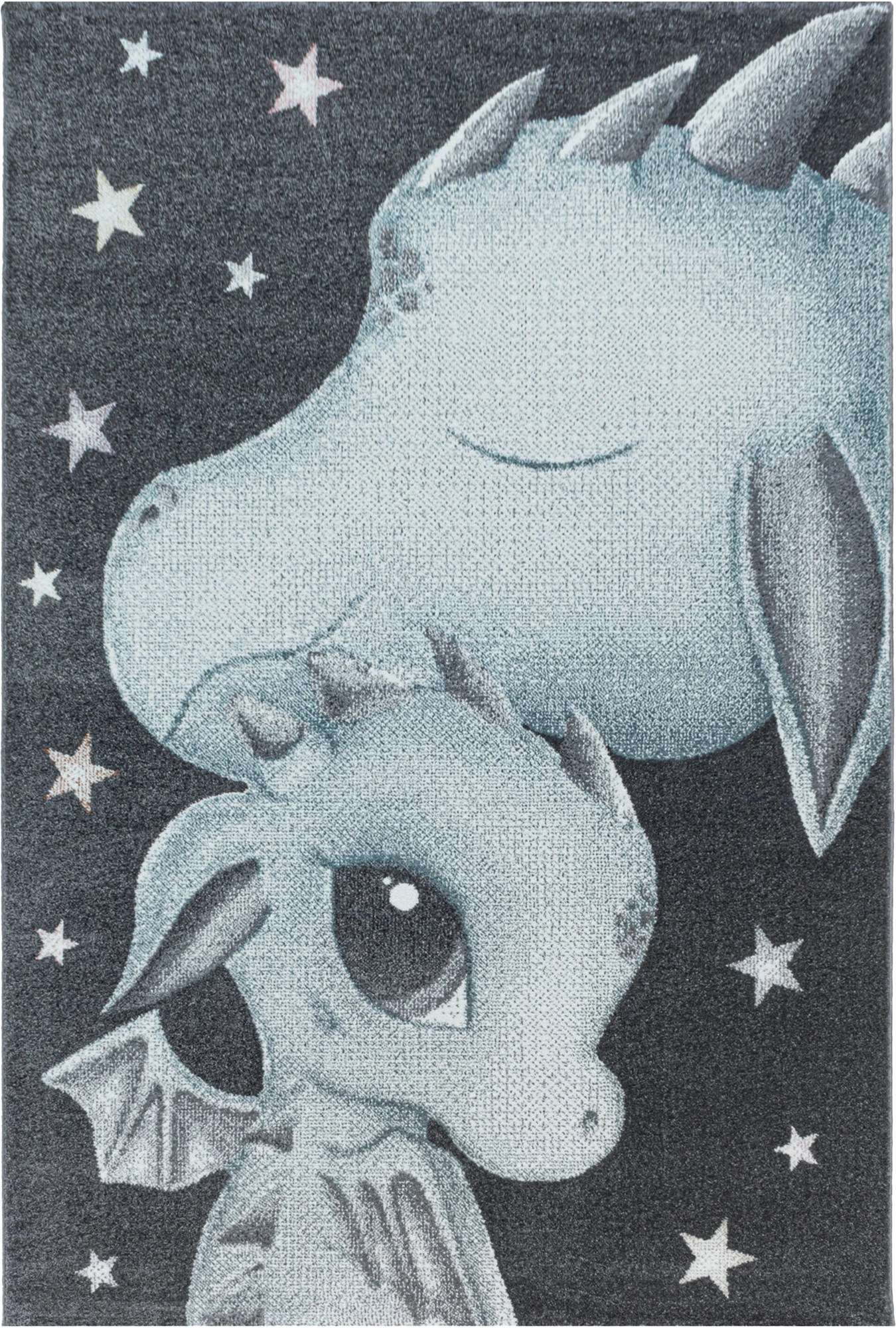 Dragon Rug Blue