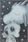 Dragon Rug Blue Blue