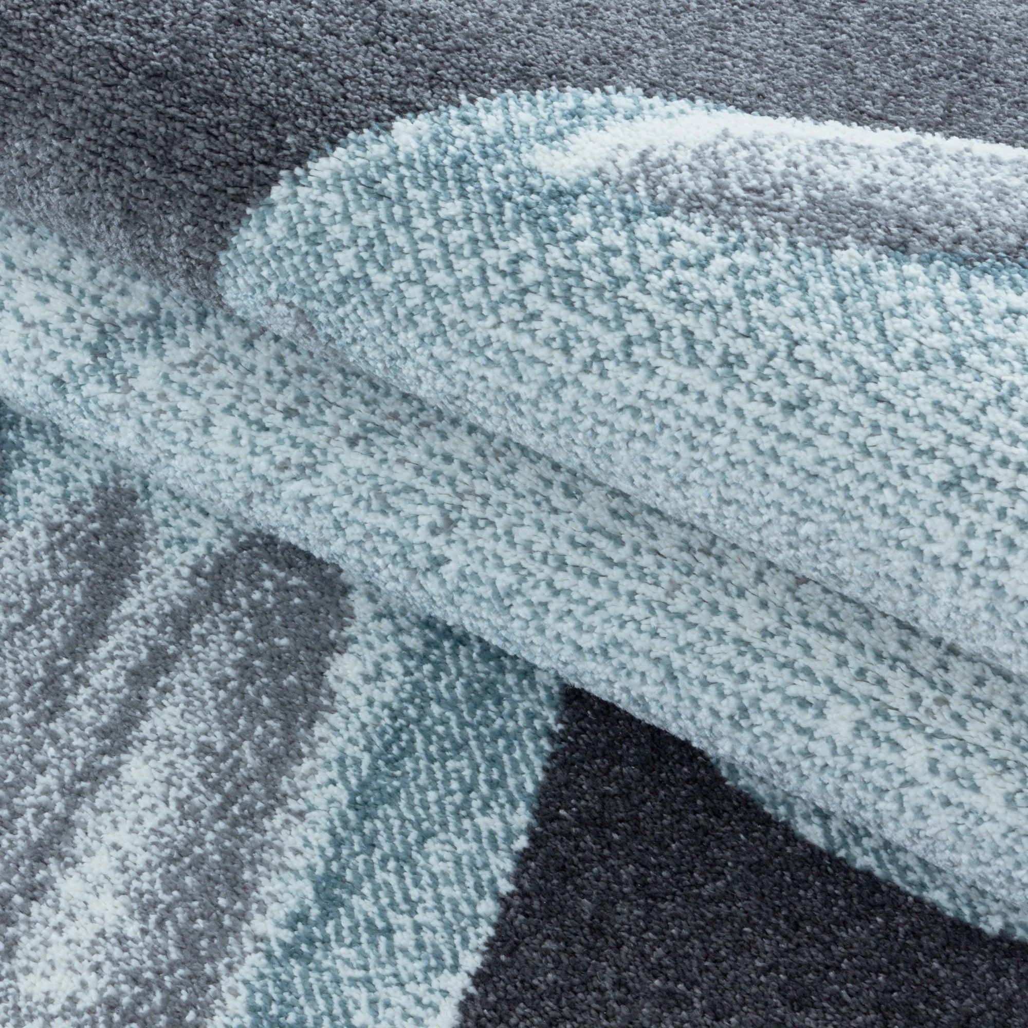 Drachenteppich Blau