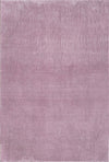 Plain Color Elegant Decor Rug Violet / Purple