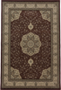 Oriental Modern Area Rug Red 