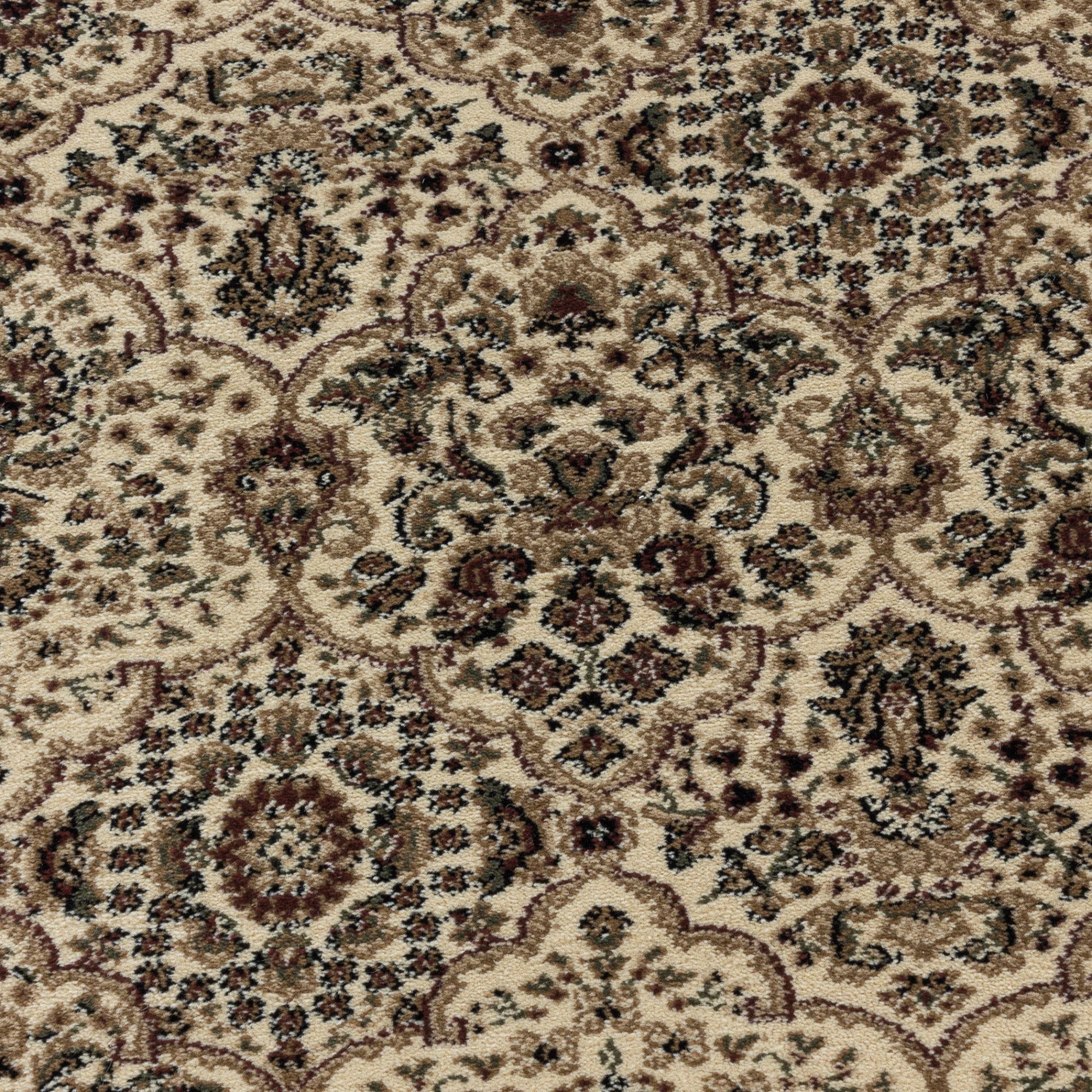 Orientalischer, raffinierter Teppich in Beige