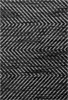 Geometrischer Teppich Schwarz 