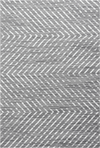 Geometrischer Rautenteppich in Grau Grau