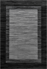 Geometrischer Polygon-Teppich Schwarz 