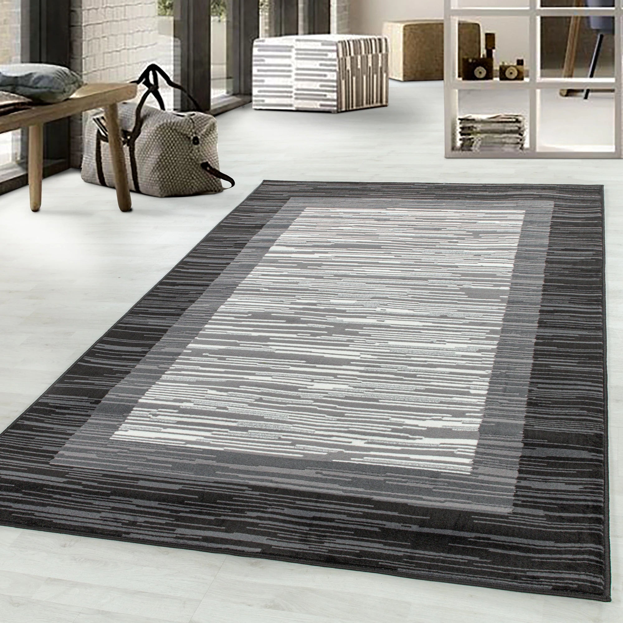 Geometric Diamond Rug
