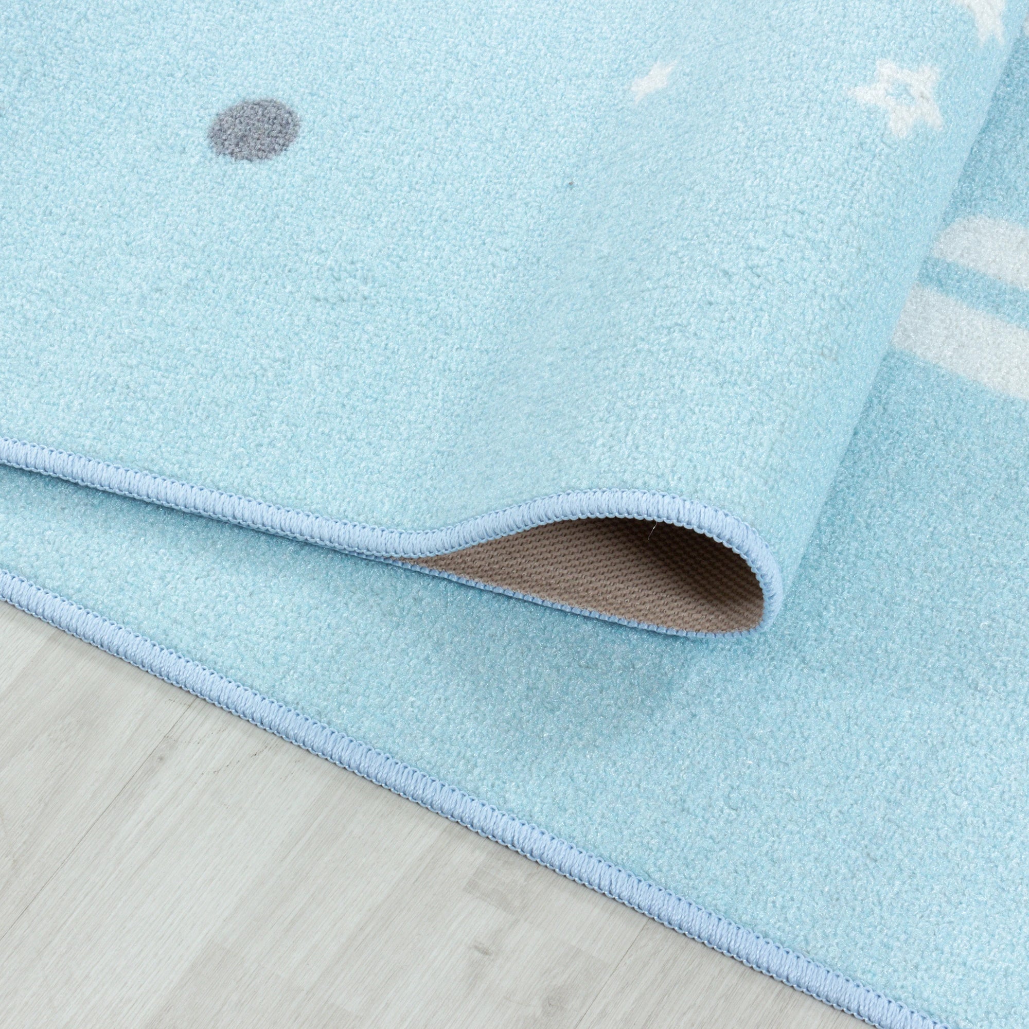 Stars Rug Blue