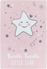 Stars Cozy Area Rug Pink 