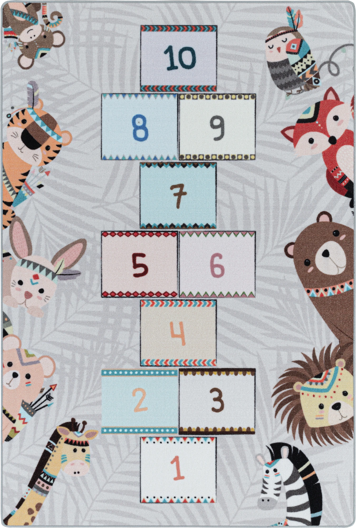 Hopscotch Rug Gray