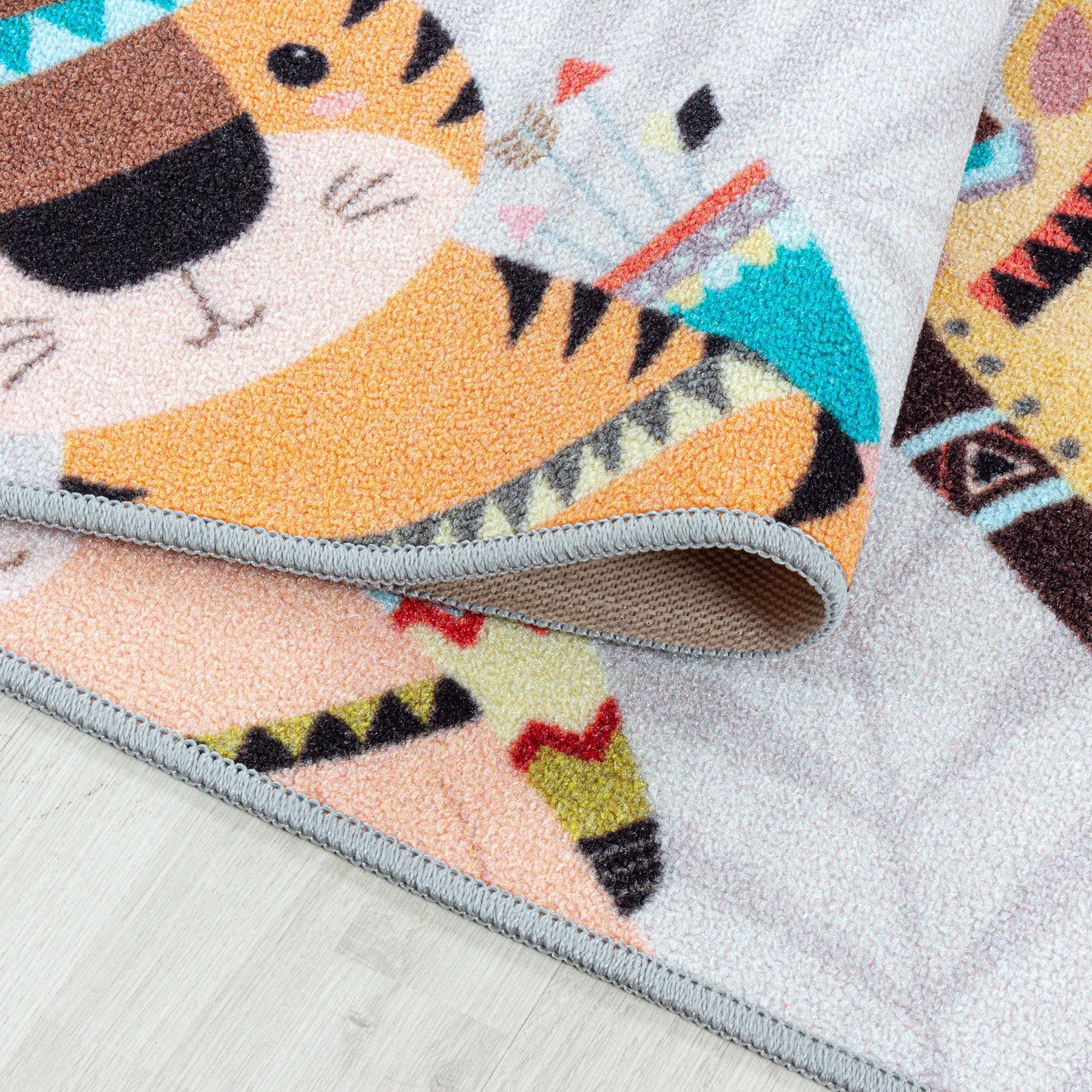 Hopscotch Rug Gray