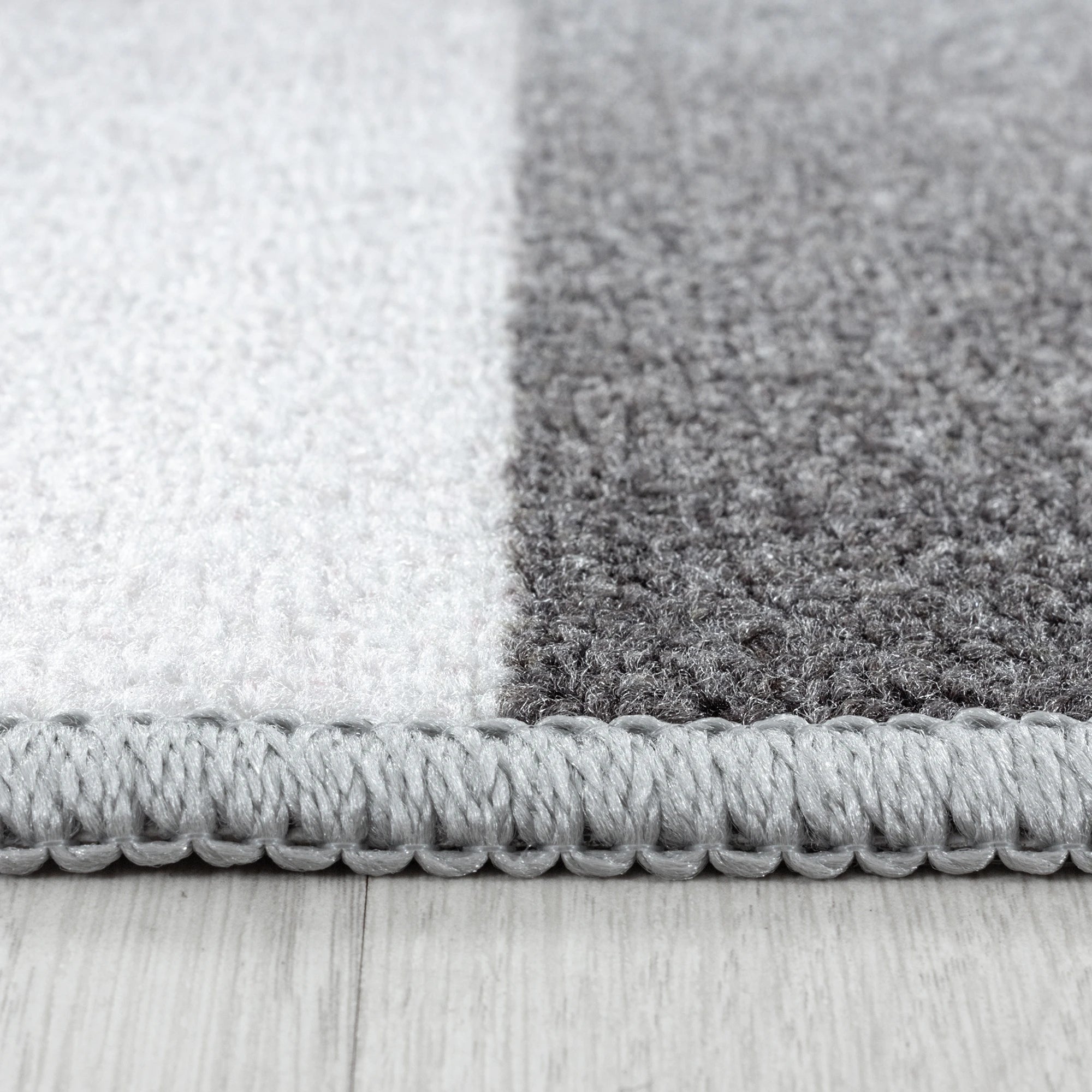 Football Rug Gray