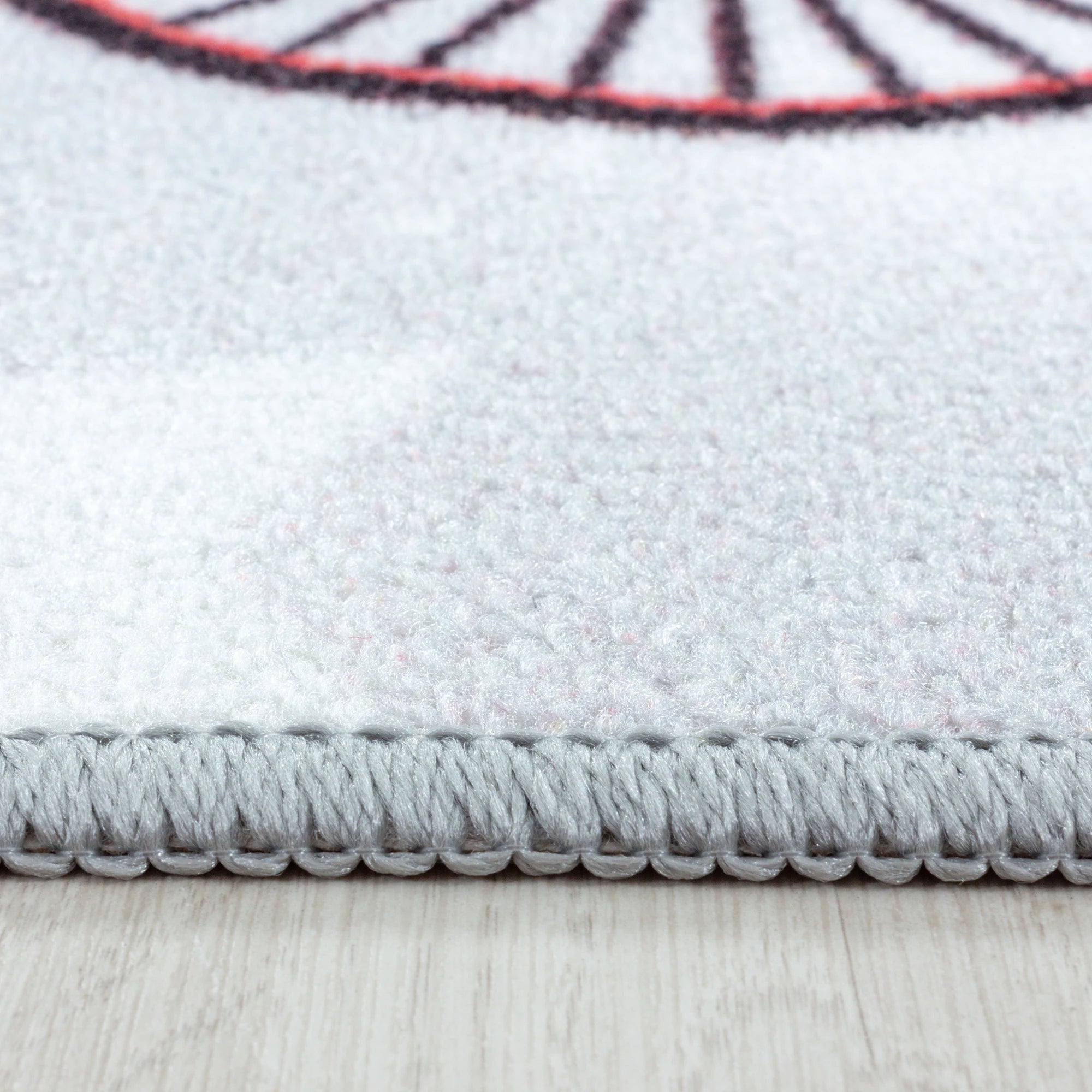 Hopscotch Modern Area Rug Gray