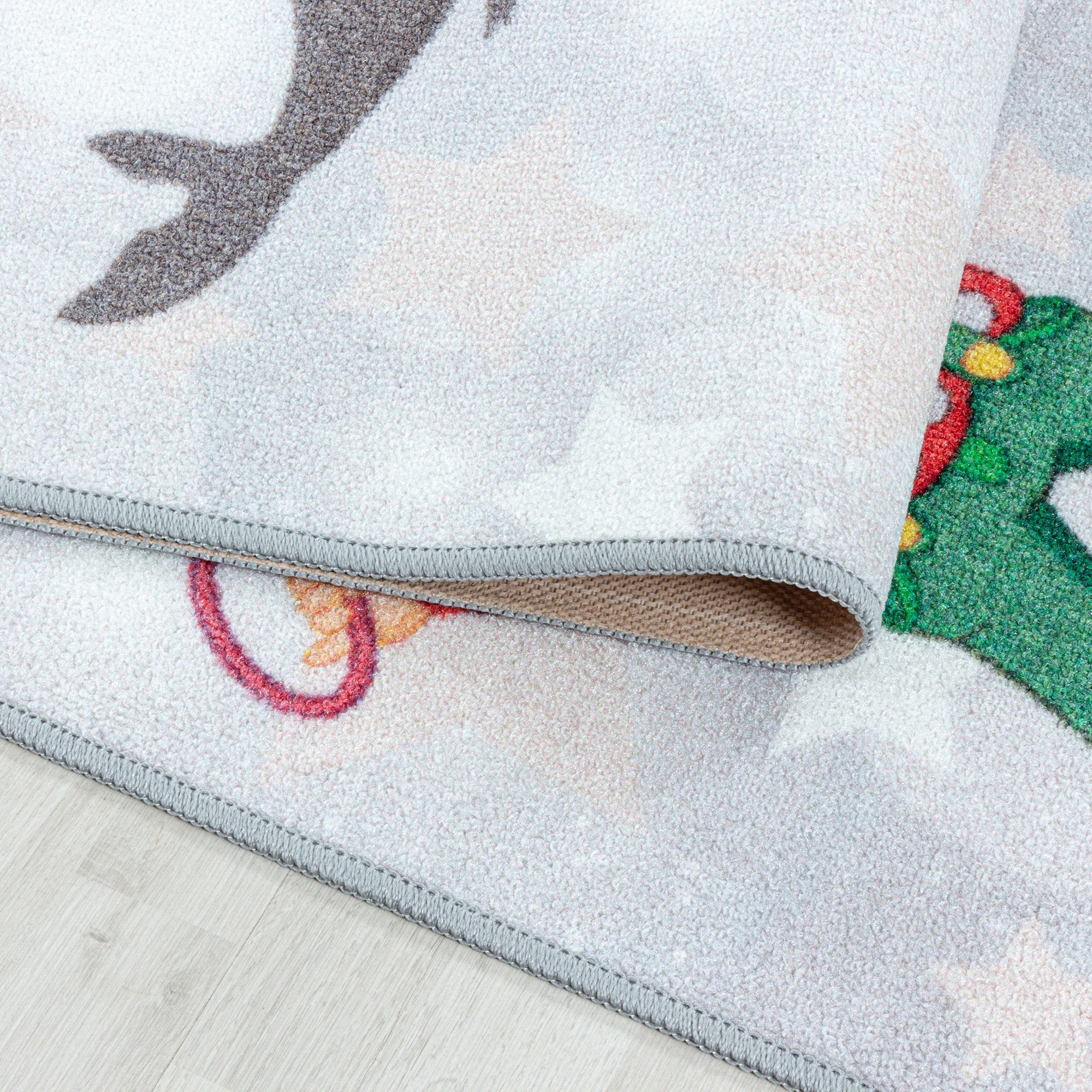 Hopscotch Modern Area Rug Gray