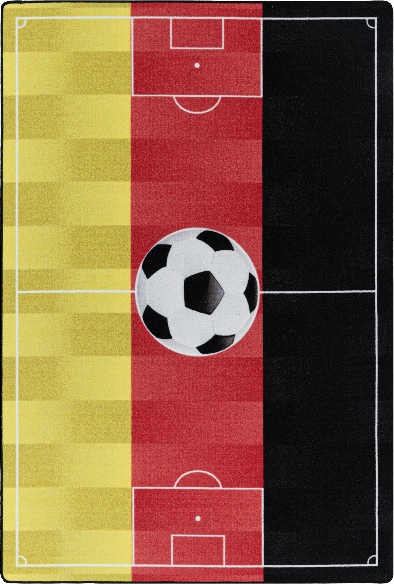 Germany Football Field Rug