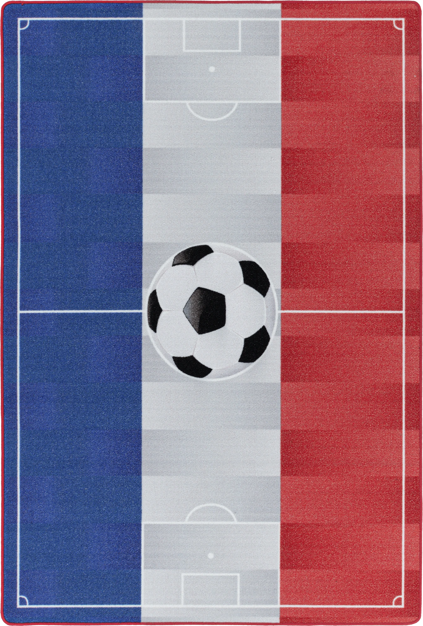 France Football Field Rug