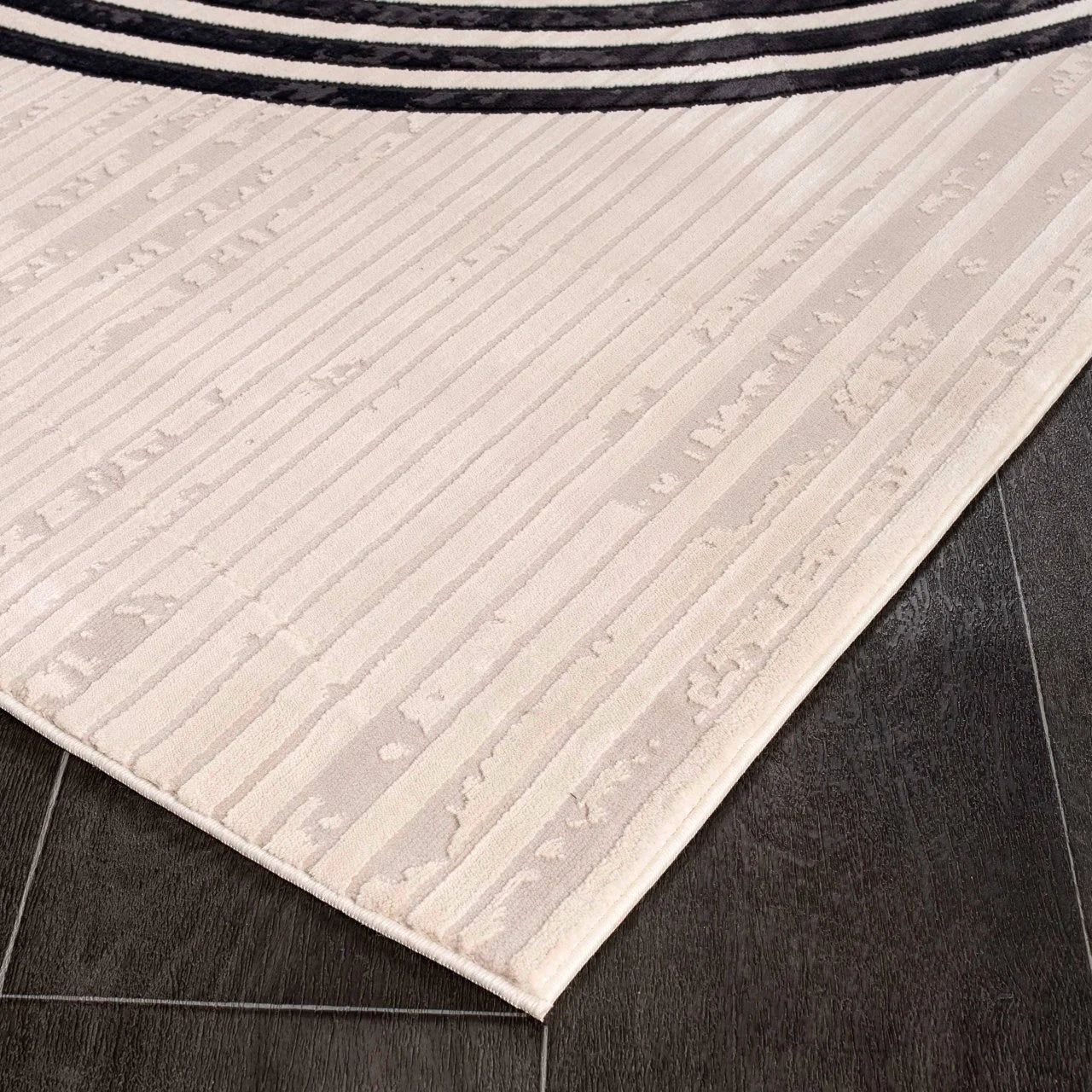 Orbit Spiral Modern Abstract Rug