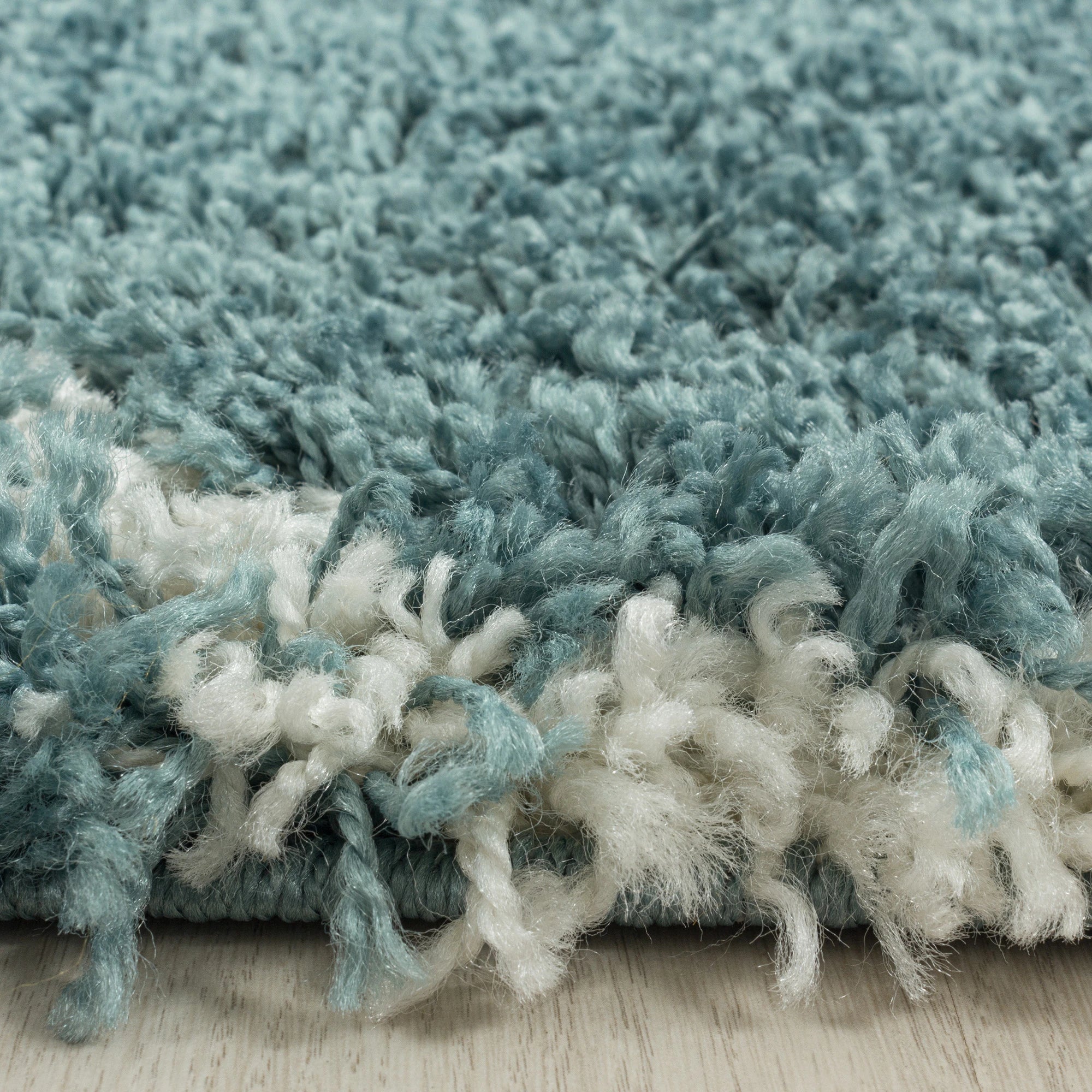 Skandinavischer Teppich Blau