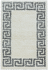 Meander Pattern Neutral Area Rug 