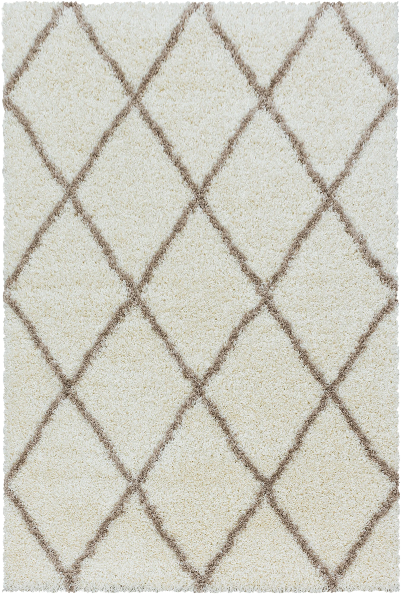 Geometric Rug Cream