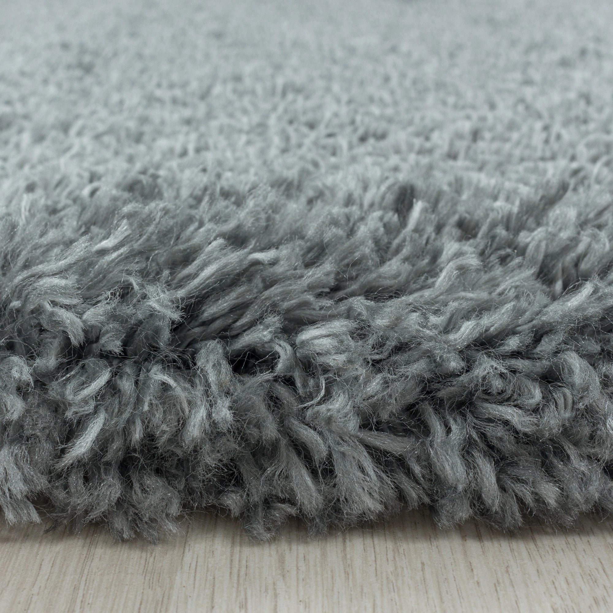 Ultra-Soft Shag High Pile Rug | Light Gray
