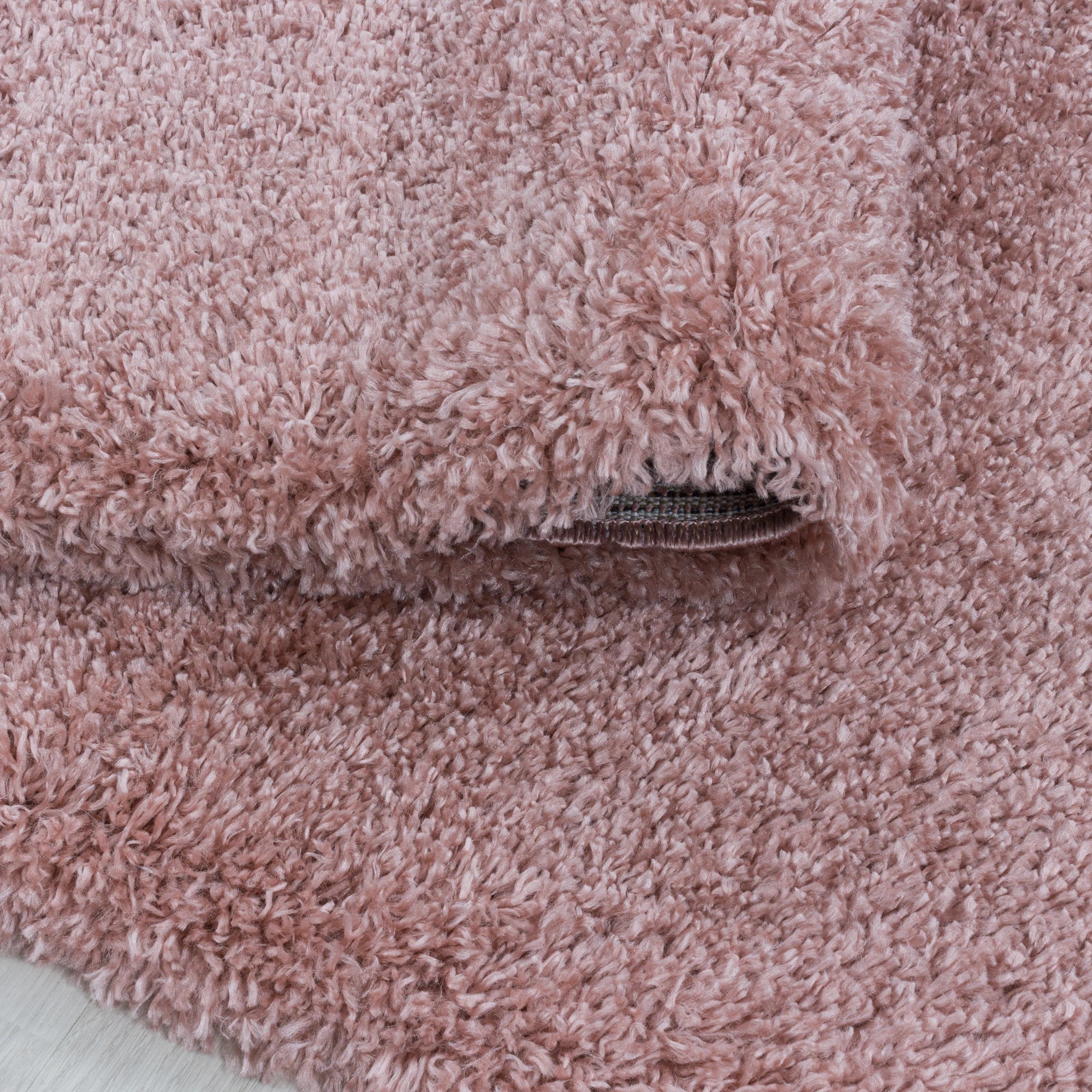 Ultra-Soft Shag High Pile Rug | Rose