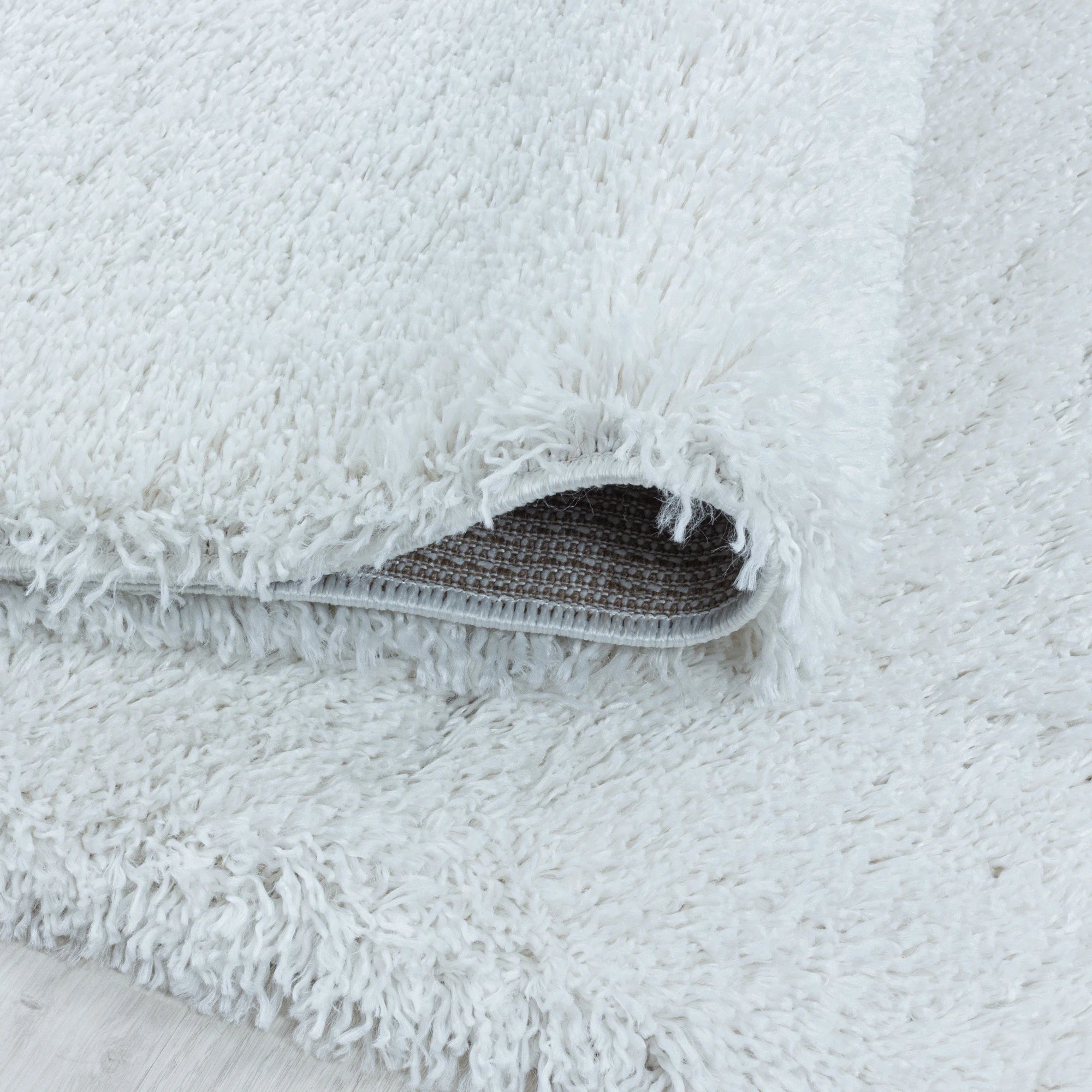 Ultra-Soft Shag High Pile Rug | White