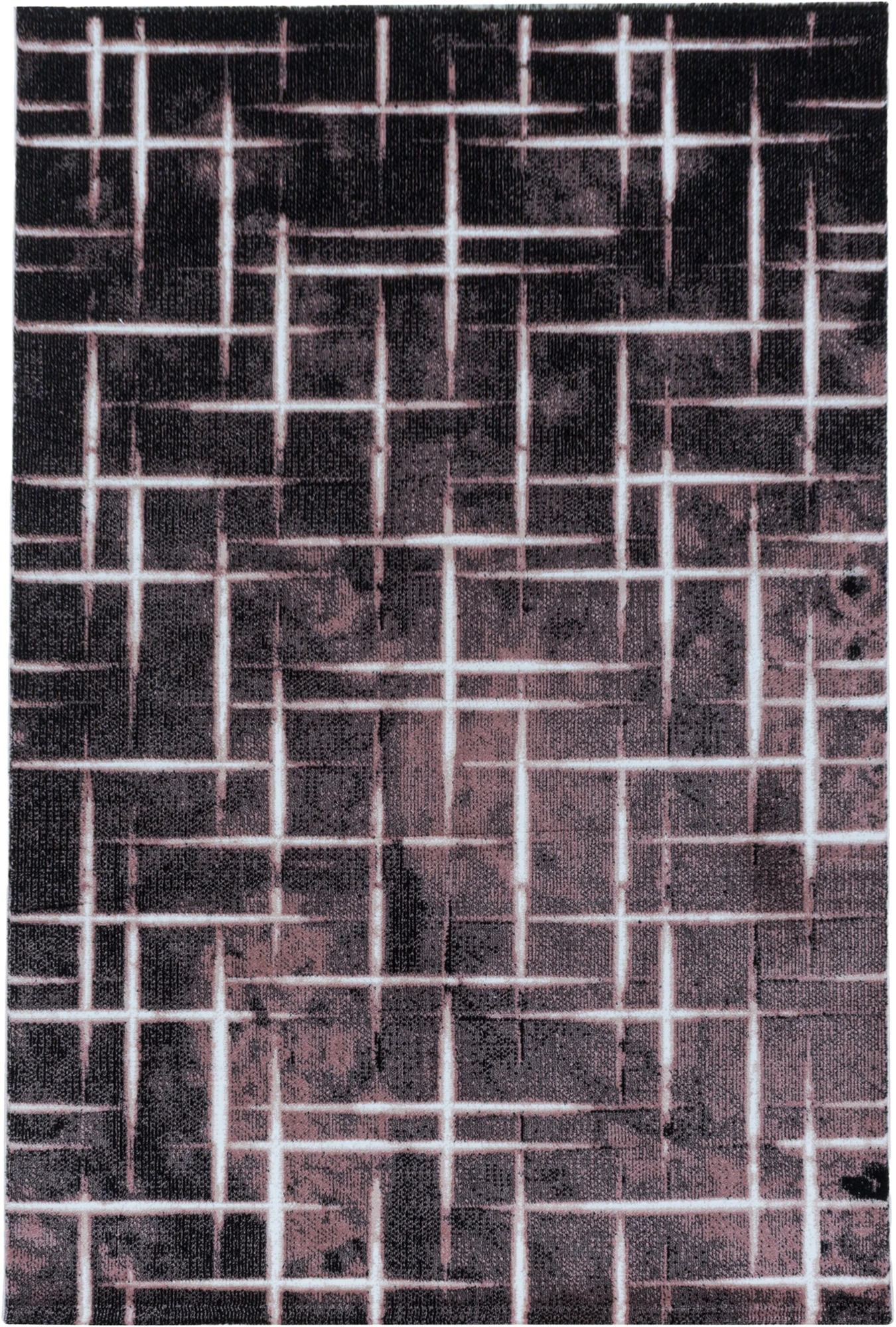 Striped Rug Pink