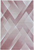 Abstrakter Künstlerteppich Rosa 