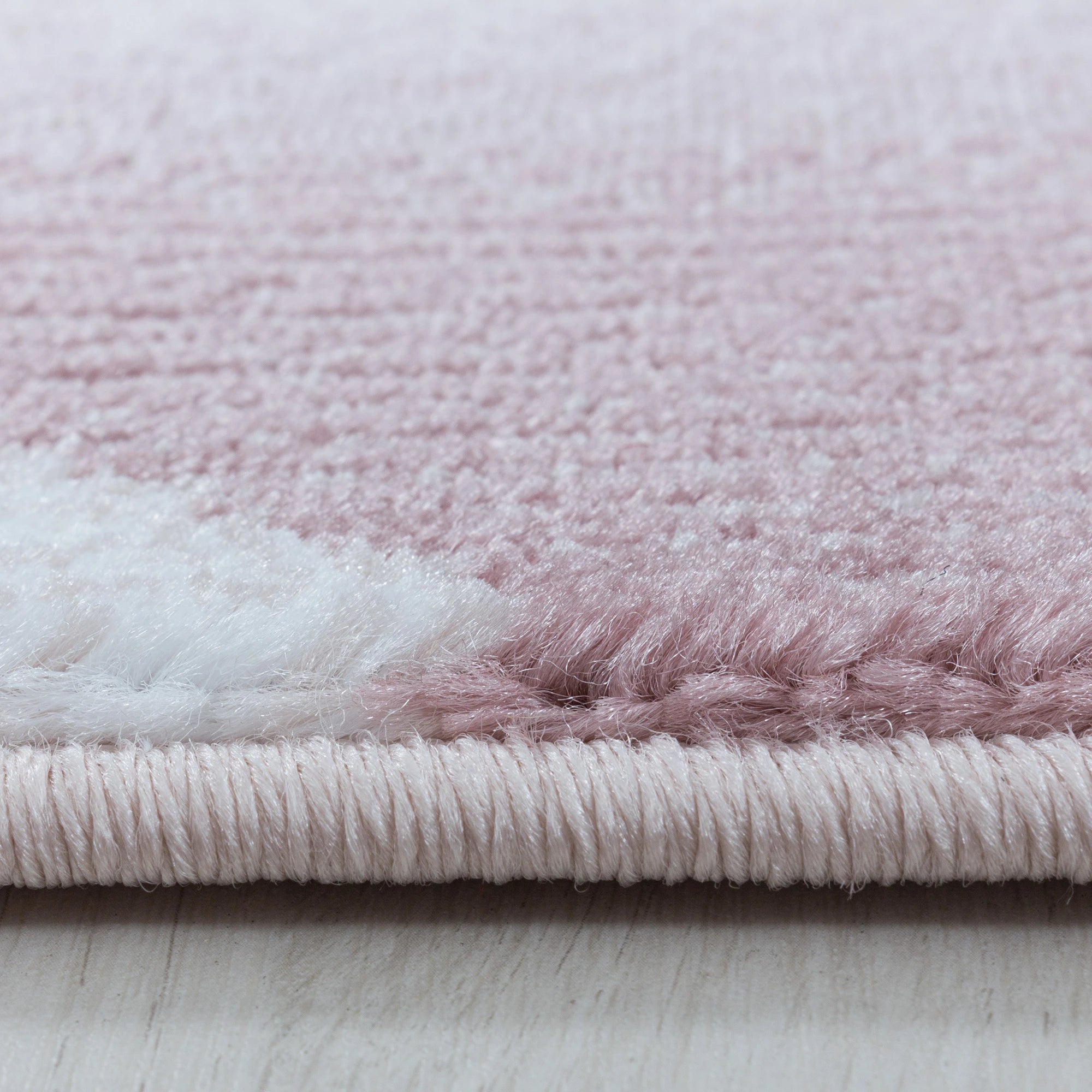 Abstract Artistic Rug Pink