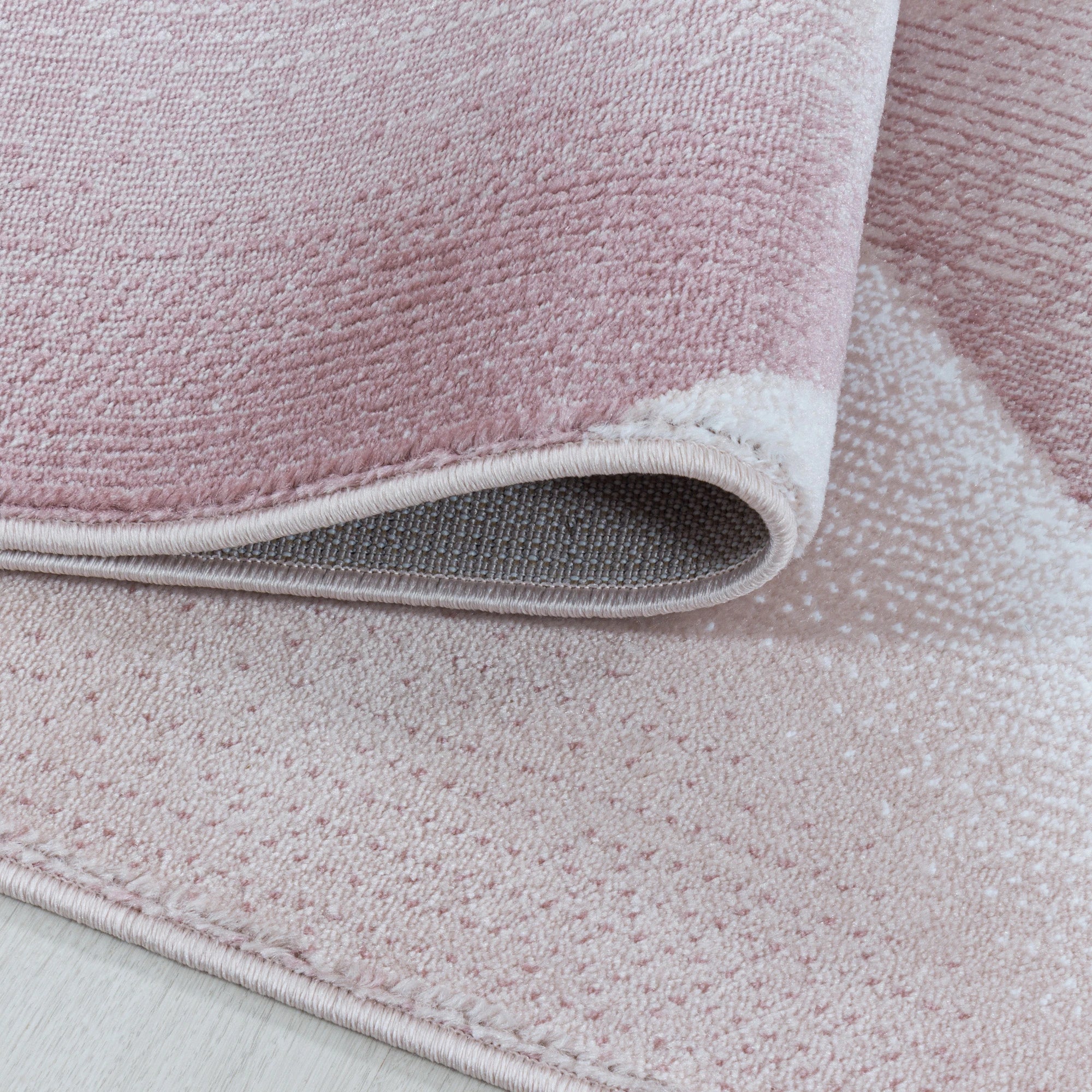 Abstract Artistic Rug Pink