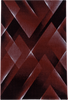 Abstrakter Teppich Rot 