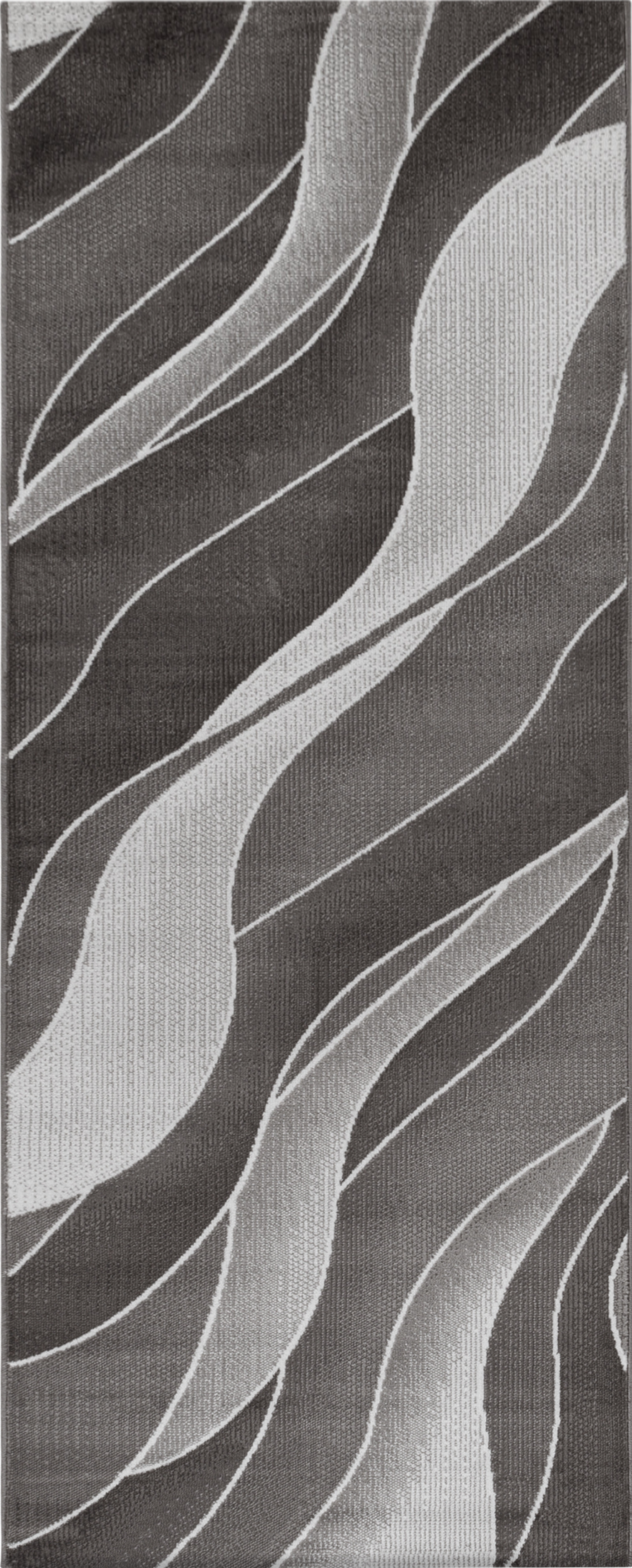 Waves Rug Brown